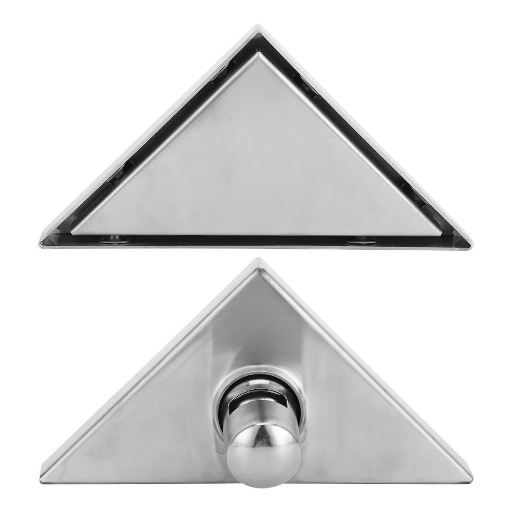 304 Stainless Steel Corner Floor Drain Deep Water Seal Floor Drain Odor-Proof Shower Drain Garage