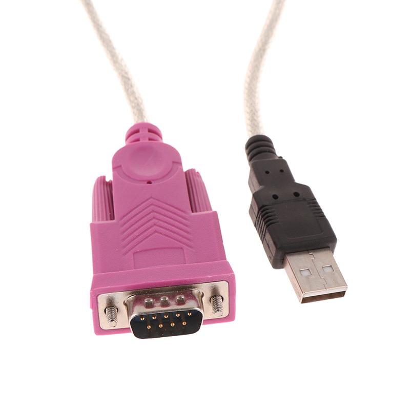 1.5 Meters Usb To Rs232 Adapter Cable Usb To Rs232 9Pin Db9 Com Serial Port Cable Port Adapter Dual Chip