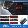BSJ1 For VOLKSWAGEN VW GTI Metal Car Front Grille Emblem Badge for Volkswagen GLI Letters Amarok Beetle JETTA Lupo Arteon TIGUAN TOUA