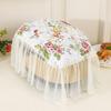 Lace Dustproof Cover Polyester Air Fryer Dust Cover Electric Rice Pot Cover Oilproof Kitchen Pressure Cooker Protector Cover New