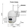 Icsee Wireless 5X Zoom 360° Panoramic Rotating Camera for Indoor/Outdoor Home Use