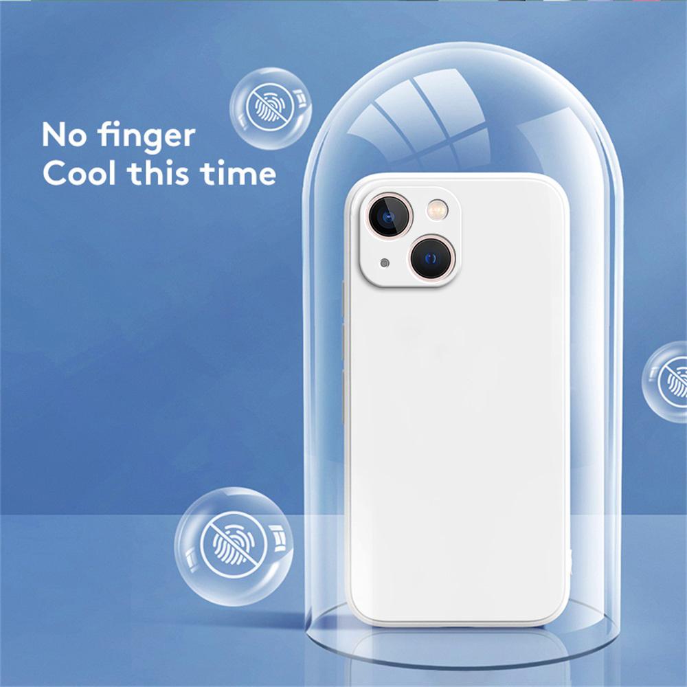 For Iphone 15 Case Iphone 11 12 13 Mini 14 15 16 Plus 14 Pro Max Cover Square Matte Silicone Luxury Classic Cover Funda