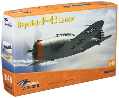 Drawings US Army Air Force Republic Lancer Plastic Model DWS48029 1/48 P-43