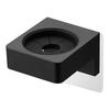 Jitsugyo 1710 Film Hook Sanitary Holder Black W5.4 X D6.2 X H4.5cm (Film Hook Not Included) Tower Floating Storage Towel Holder Curling Iron