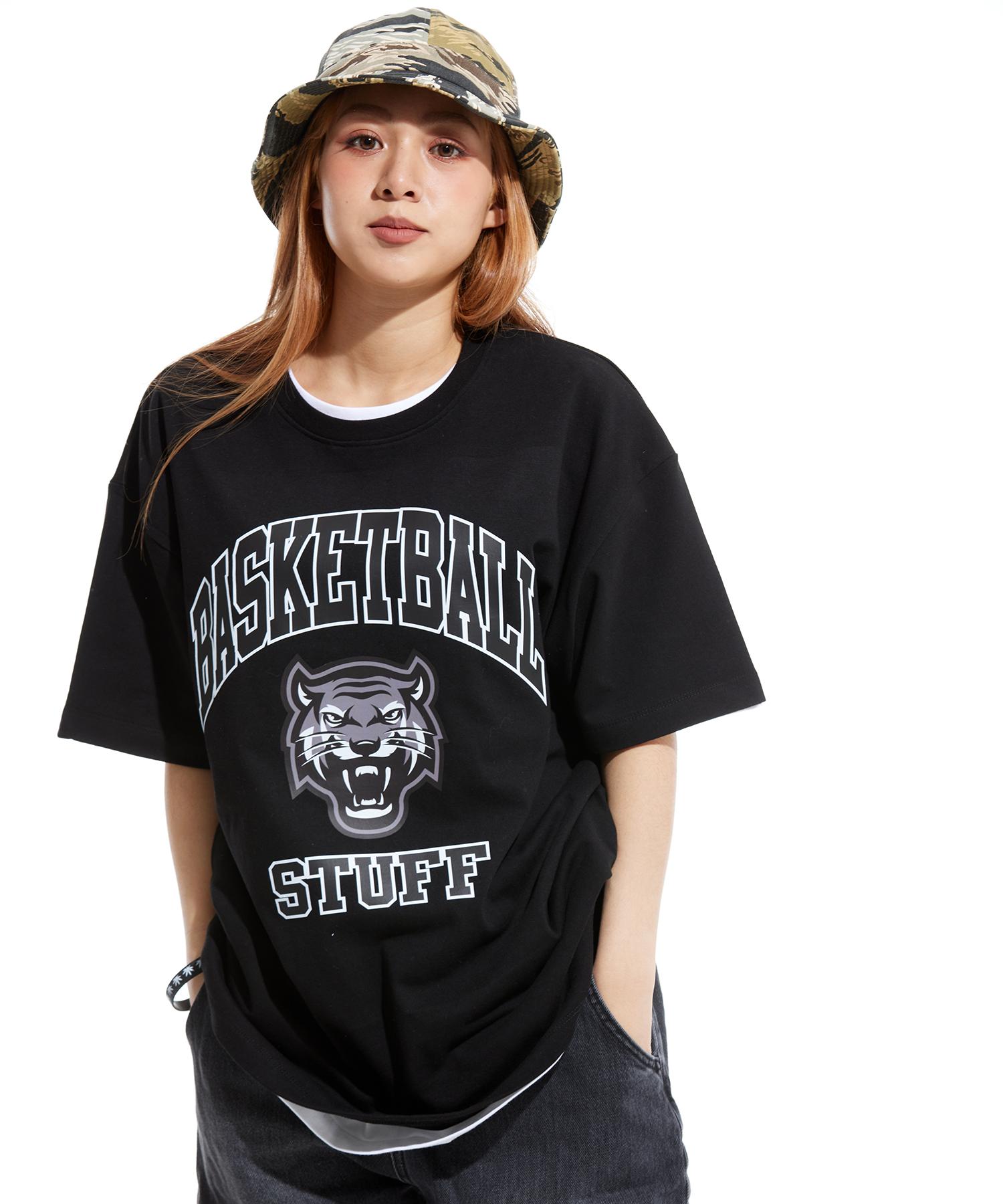 Sturf Tiger Loose Fit Heavy Short Sleeve Tee Black L