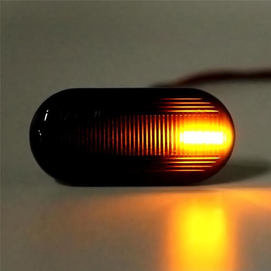Dynamic LED Side Marker Repeater Indicator Light For Nissan Navara 350Z Qashqai