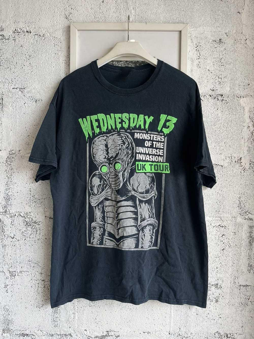 WEDNESDAY 13 Monsters Of The Universe UK TOUR Adult T-Shirt MI457 XXXL