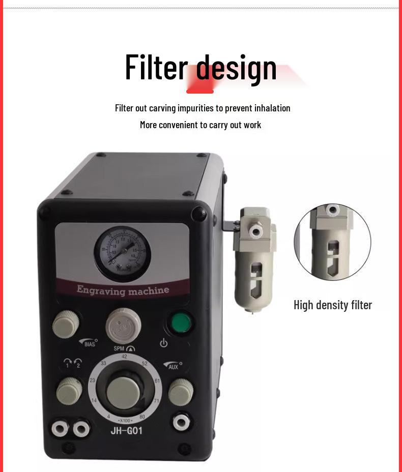 Pneumatic Jewelry Inlay and Engraving Machine for Gold, Silver, and Copper.