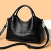 Vintage Leer Patchwork Handtas Mode Schoudertas Dames Vintage Crossbody Tas Werk Boodschappen en Dames Vakantiecadeaus