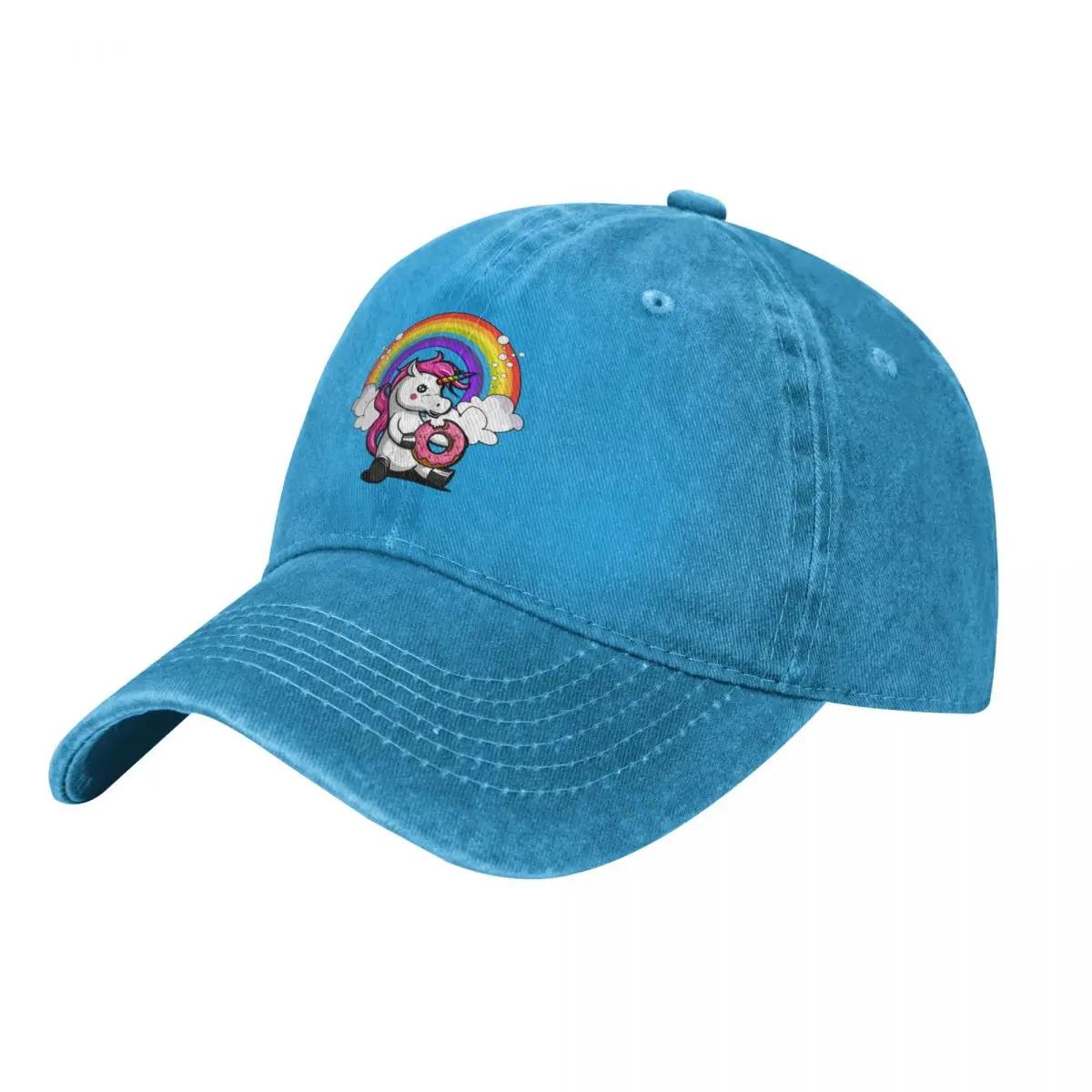 

Unicorn Donut Baseball Cap Cotton Hats Cowboy Caps Unisex Adjustable