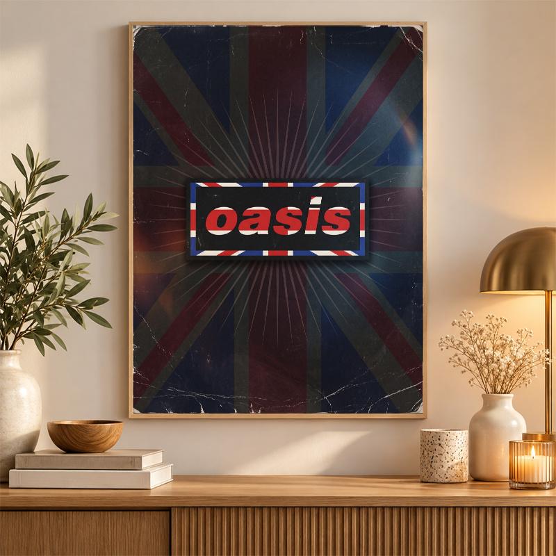 Oasis Diamond Painting Kit 5D Full Drill DIY Diamond Mosaic Wall Art Home Decor