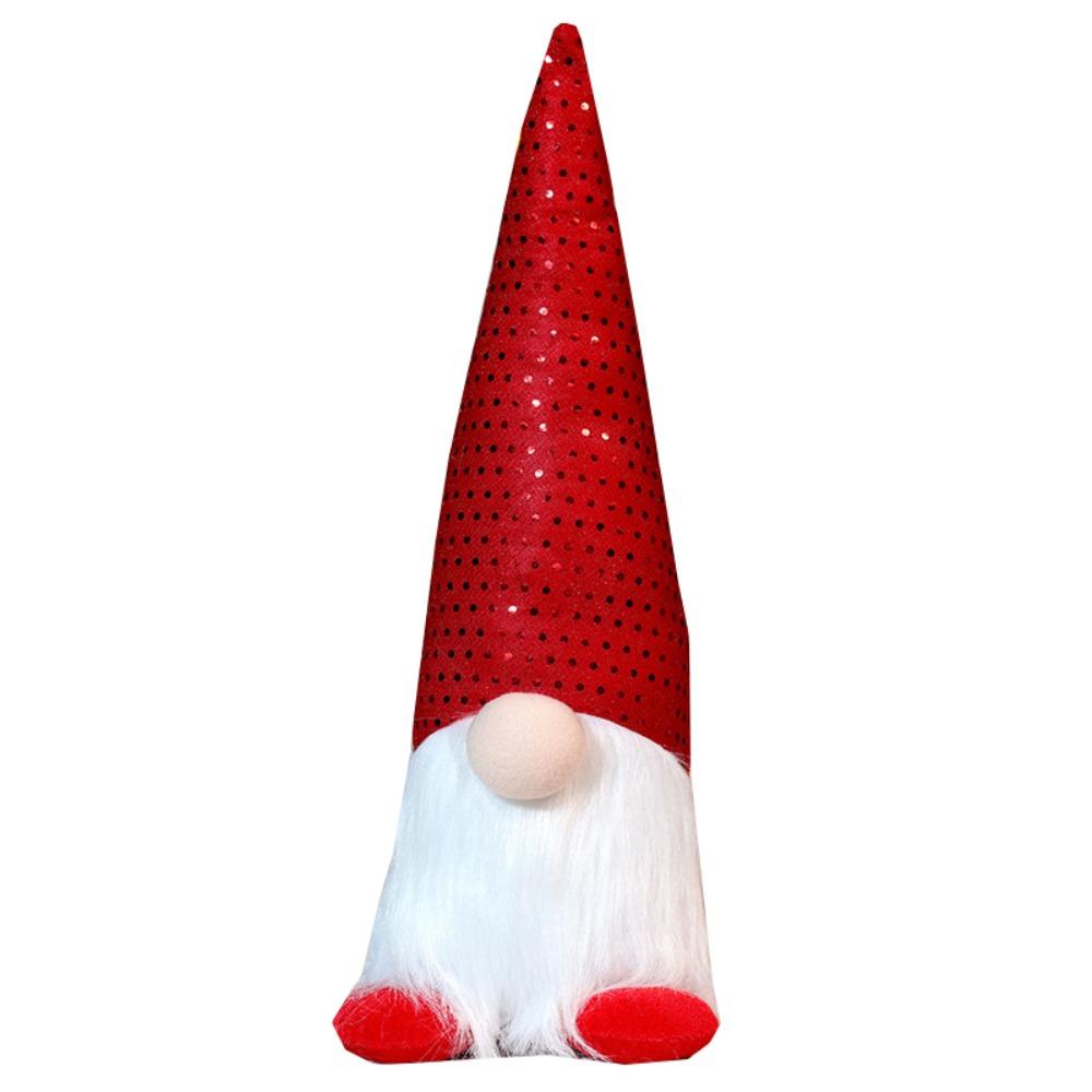 Mini Christmas Glowing Gnome Doll Cartoon Knitted Christmas Doll  Christmas