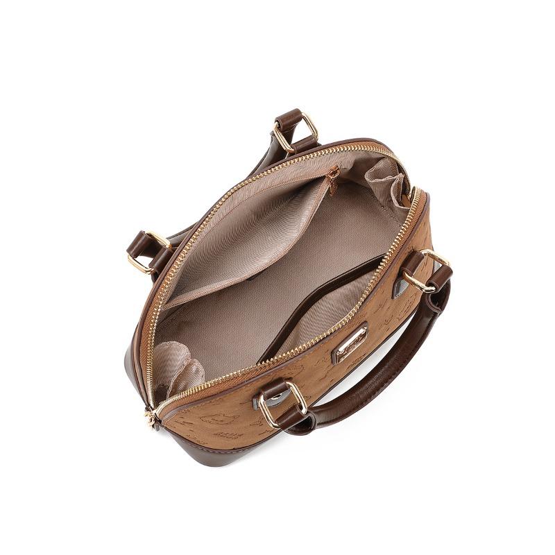 Portable shell bag women's new light luxury niche khaki cute shoulder messenger bag