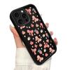 Strawberry Bow Cartoon Fashion Phone Case for Apple Models 17/16/15/14 Pro and 13/12