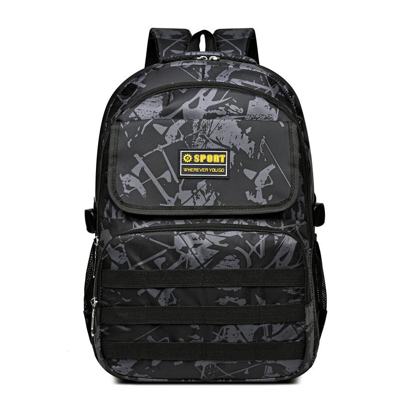 Backpack Simple Casual Travel Bag Student Backpack Large Capacity Multi-compartment Waterproof Backpack