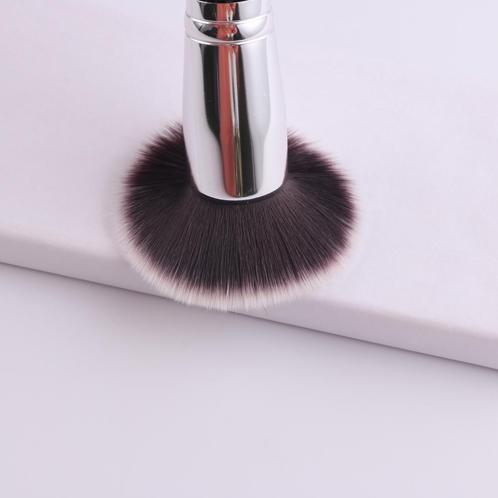 EILI Black 23 Pcs Make Up Brushes Tools Foundation Eyeshadow Eyelash Eyebrow Brush Professional Makeup Brushes Set Natural Hair