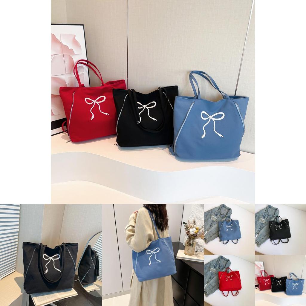 Large Capacity Stylish Canvas Tote Bag For Women Ideal For Commuting And Travel In 2024