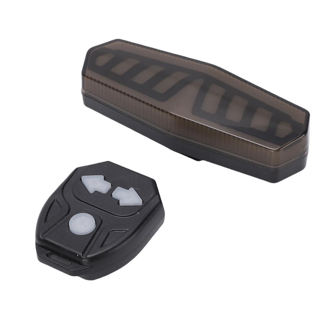   Turn Signals High Brightness Bike Tail Light Remote Control Rechargeable Rear Bike Light Cycling   Taillight