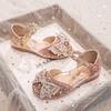 Dziewczęce Buty Księżniczki Jesień Nowe Dziewczęce Buty Jednoklapowe Antypoślizgowe dla Dzieci Płaskie Buty Modne Dziewczęce Buty do Występów Wszechstronne Buty Dziewczęce