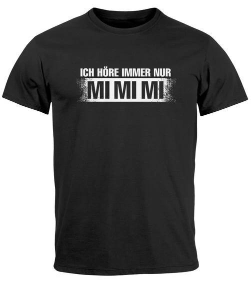 Mens T-Shirt Funny Sayings I Only Hear Mimi Fun Shirt Humor Howl- S
