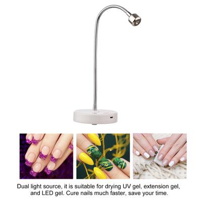 Mini UV LED Nail Lamp Gel Polish Nail Dryer Curing Lamp Nail UV Light LED Therapy Light Nail Art