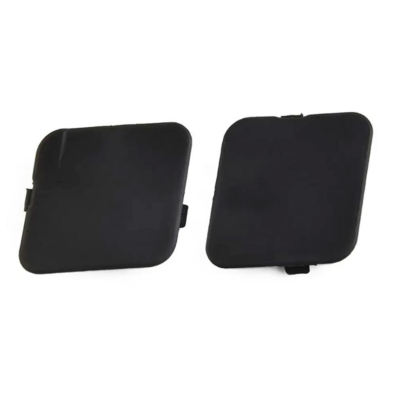 1 Pair 73163-SWA-003 73153-SWA-003 Windshield Side Garnish Lid Covers For Honda CRV CR-V 2007-2011 Black Plastic Decorative Cap