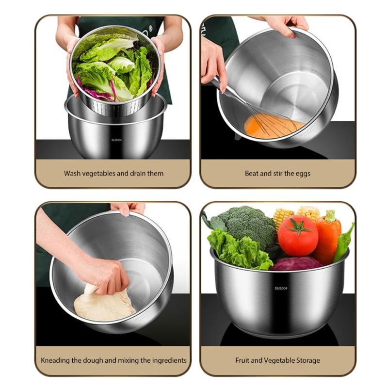 Premium 304 Durable Metal Salad Dryer For vegetables And Small Fruits With Space Saving Construction
