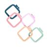 Sewing Tools Square DIY Cross Stitch Loop Stretch Tool Cross Stitch Ring Embroidery Hoops