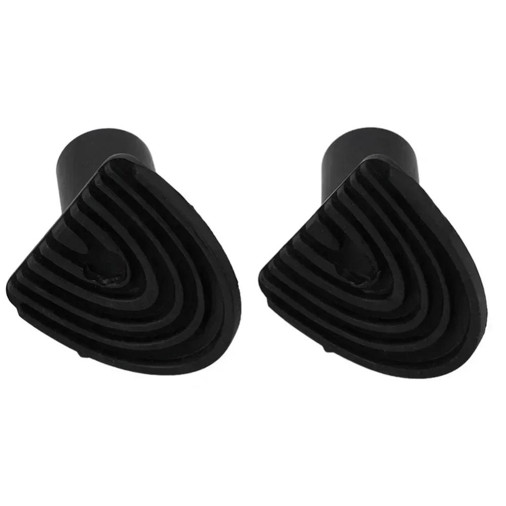 2PCS Golf Bag Feet Replacement - Anti-Slip Rubber Pads w/Tool-Free Install, Universal Fit for Stand Bag Legs