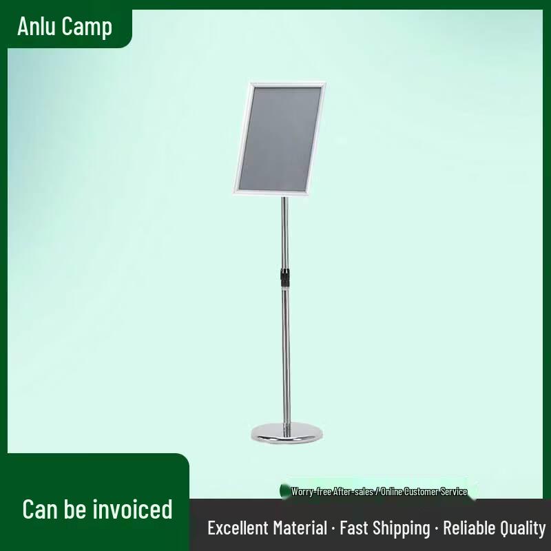 Stainless Steel A4 Floor Sign Stand