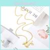 Animal Shape Dachshund Pendant Necklace Alloy Chain Jewelry Unisex Gift Fashion