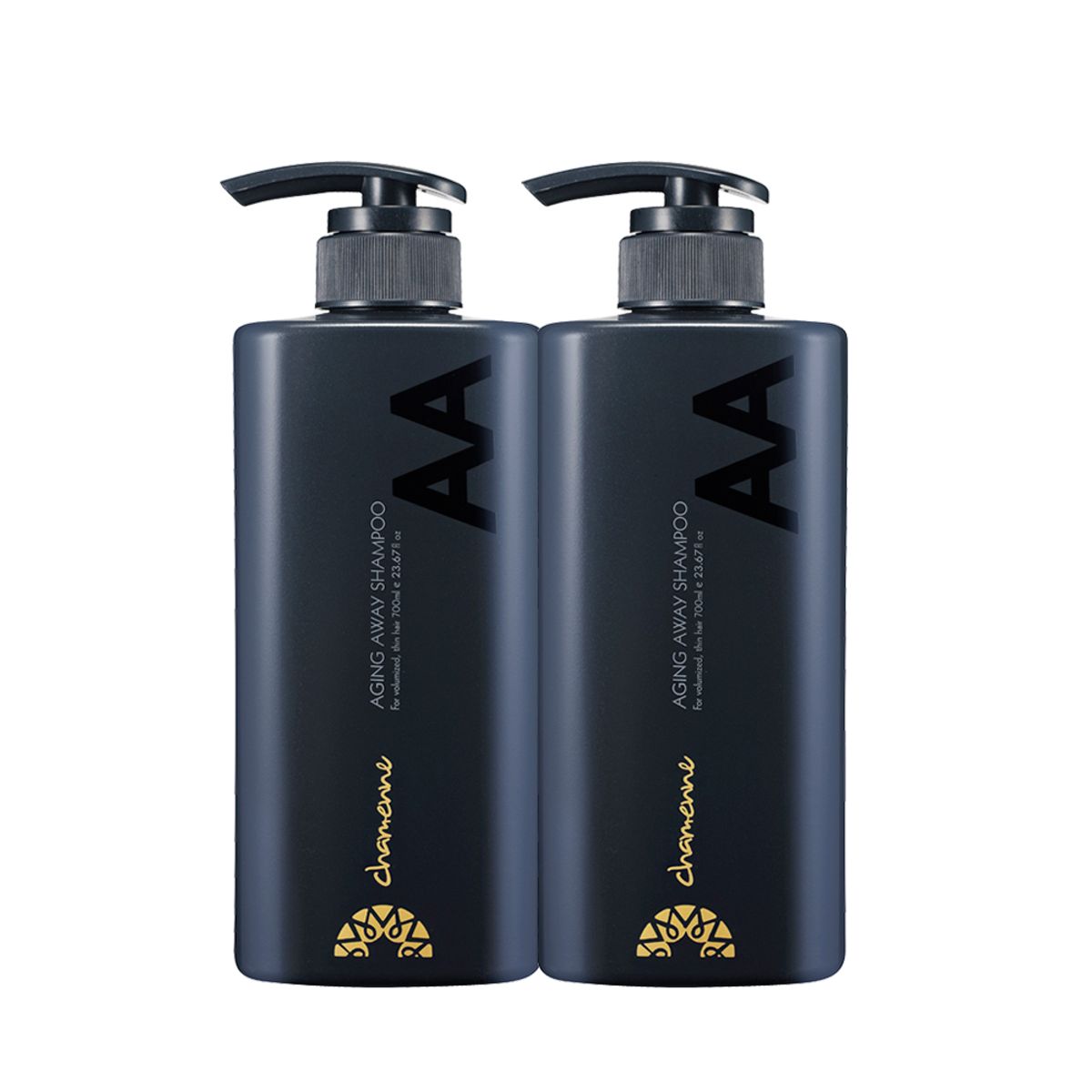 Shamenne AA Shampoo 700ml x 2 (Elastic Fine Hair)