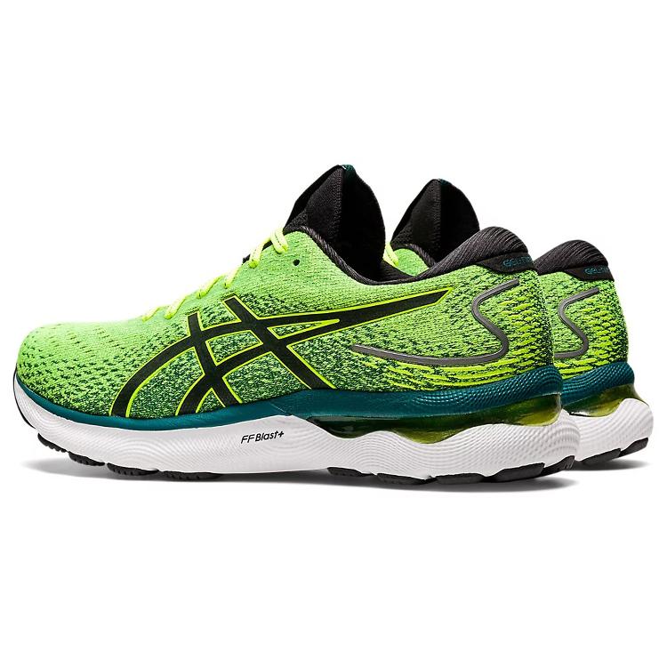 New Asics Gel Nimbus 24 Safety Yellow Black 1011B359-750