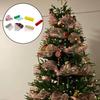 Festive Ribbon Roll with Striped Netting for DIY Christmas Decor Including For Wreaths Bows Garland and Holiday Crafts