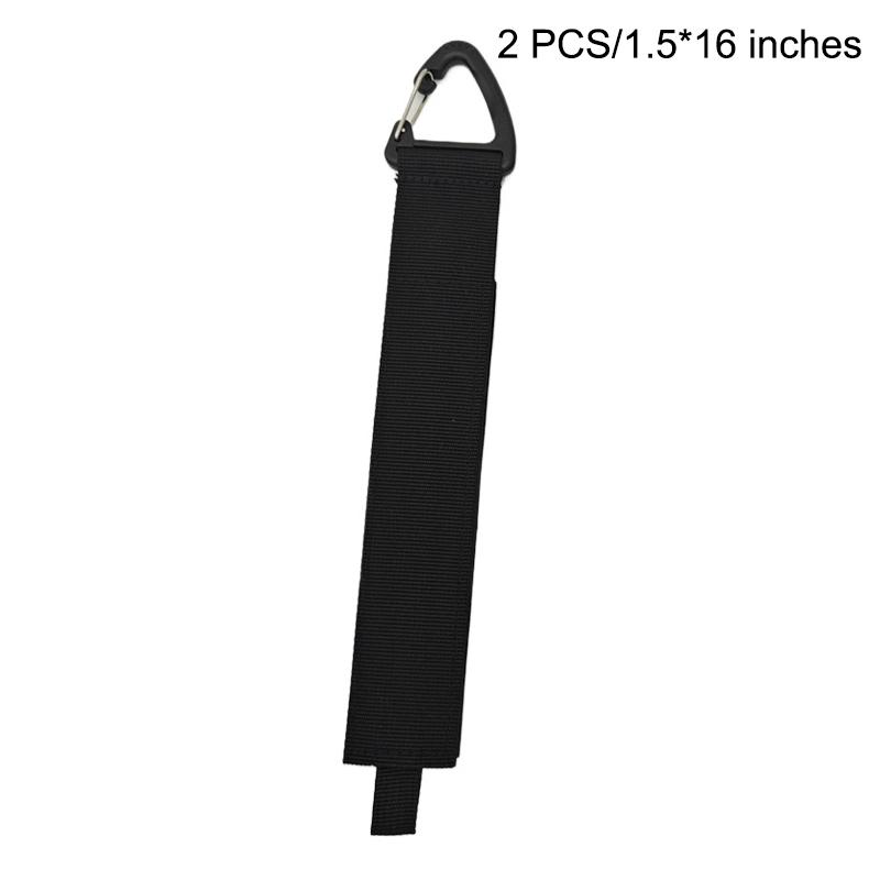 2Pcs Cord Organizer Holder With Triangle Buckle Wire Manager Power Cord Management Nylon Heavy Cord Storage Straps Cables Hoses