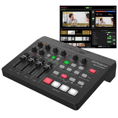 Roland Roland Aero Caster Realizuje nahrávání a živé vysílání na distribučním systému, který lze konfigurovat pomocí konfigurace jejich kombinací