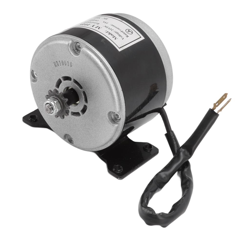 24V 350W Electric Motor 2750RPM High Speed Motor with Sprocket 11 Teeth for Electric Scooter Bike Tricycle