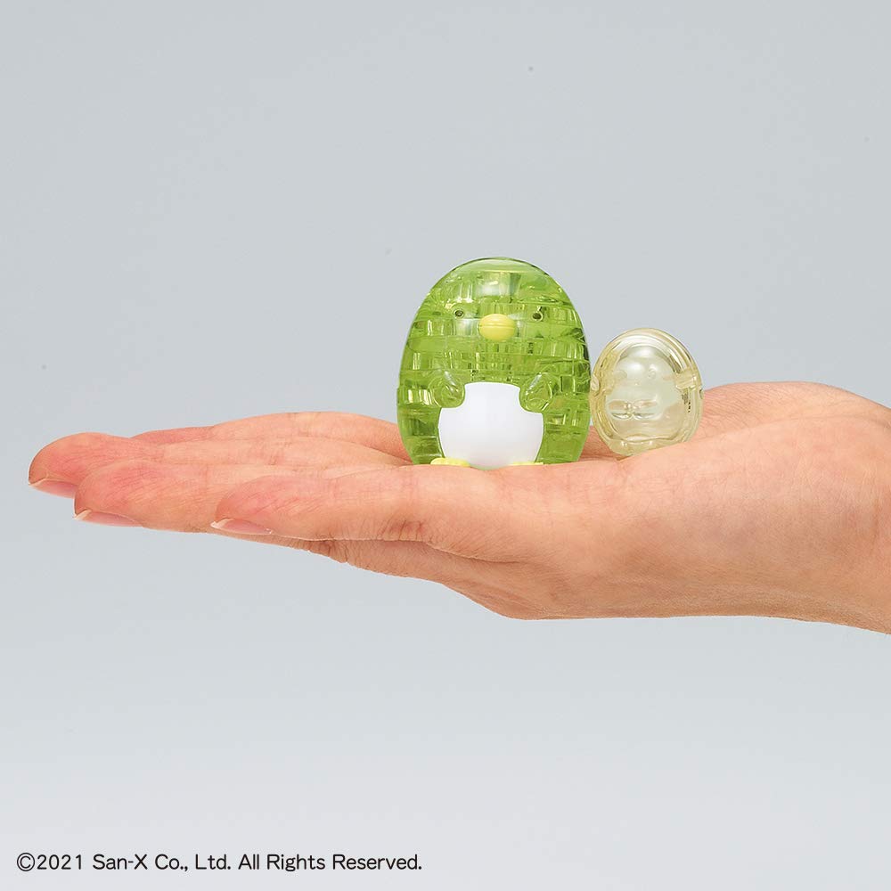 Beverly Crystal Sumikkogurashi Penguin Green 18-Piece Puzzle, & Tapioca, 50268,