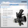 Thermostat Housing for 2012 2013 2014 2015 Mercedes Benz C250 SLK250 1.8L 2712000315 2712000215 2712000115 788217