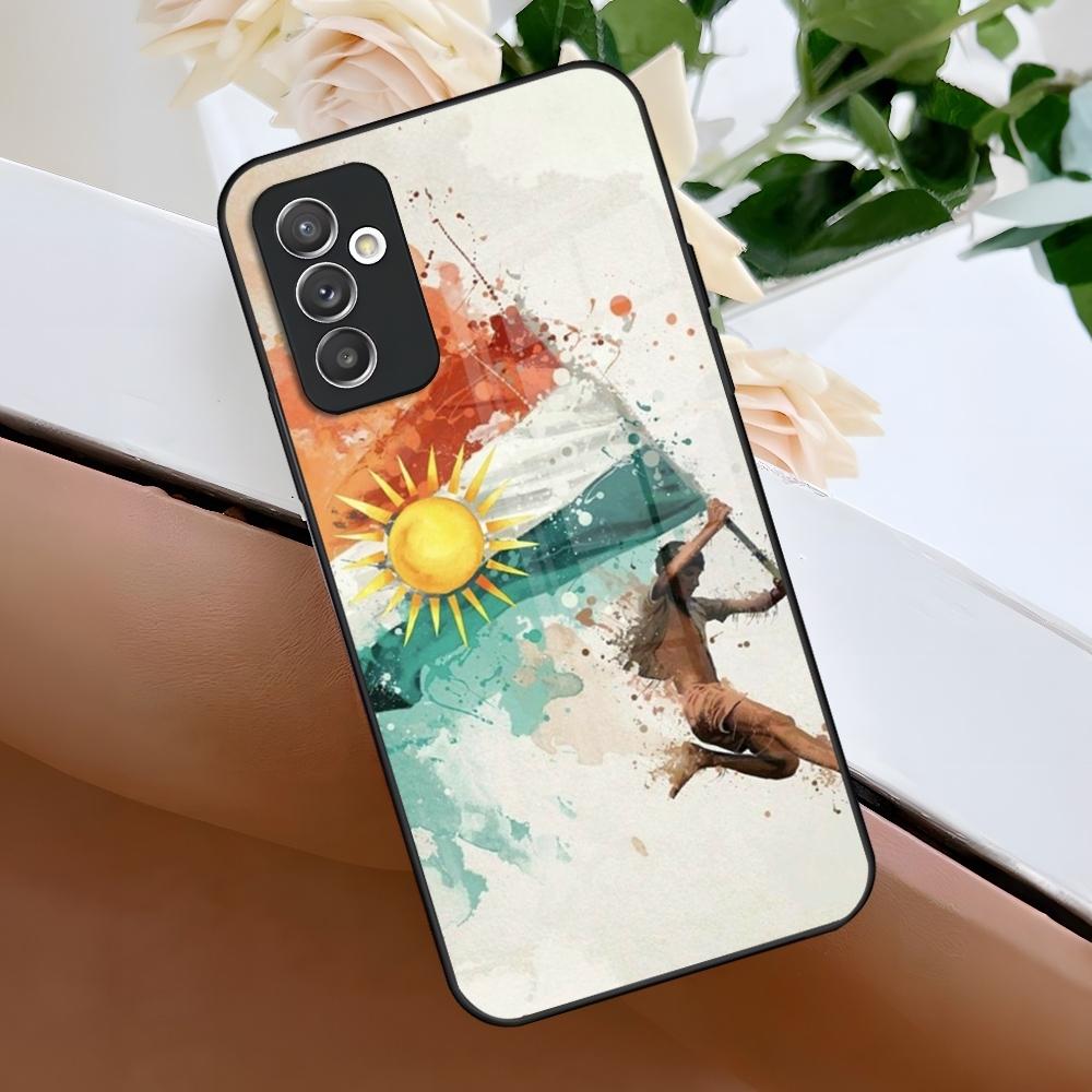 Kurdistan Flag Phone Case for Samsung A15 A25 A35 A55 A14 A24 A34 A54 A13 A23 A33 A53 A12 A22 A32 A52 A11 A05 Cover