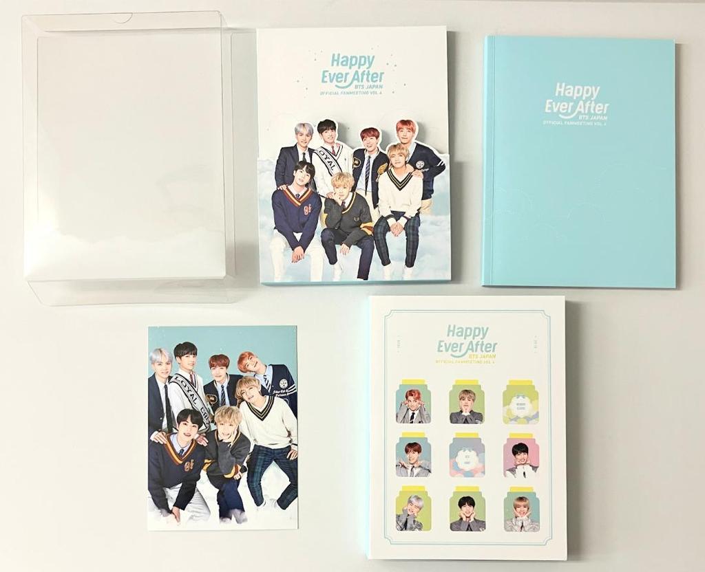 [USED] BTS Fan Meeting VOL.4 Happy Ever DVD (G796)