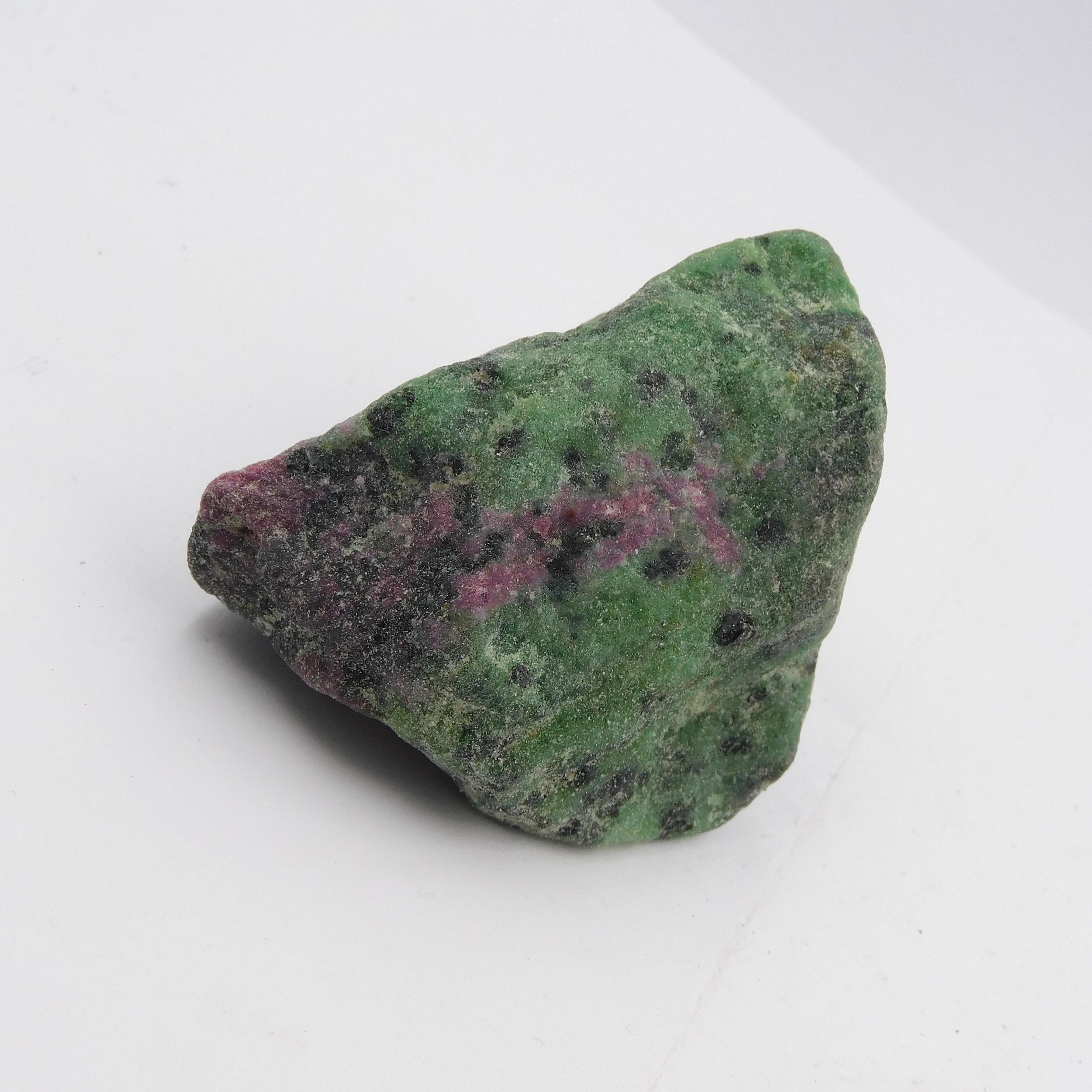 

CERTIFIED 549.8 Ct Natural ruby zoisite Rough Earth Mined Red Green Gemstone P-357-sa 59.6 mm Approx. червоний/зелений