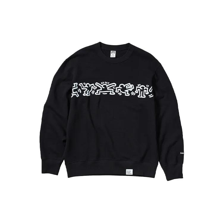 UNIQLO · / Keith Haring Sweatshirt Men's Black (Unisex) Sweatshirts 446370 09