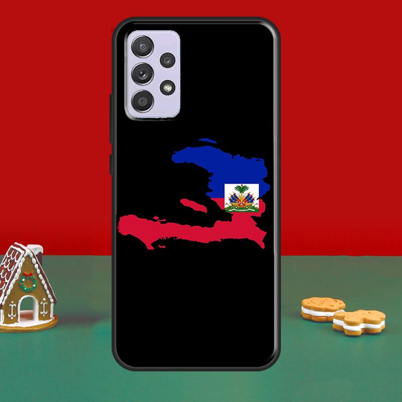 Haiti Haitianische Flagge Handyhülle Für Samsung A12 A22 A32 A42 A52 A72 A21S A52S A20e A31 A51 A71 A50 A70 Hülle