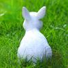 Vintage Easter Bunny Decor Spring Easter Bunny Figurine Decoration Farmhouse Bunnies Rabbit Figurine Statue Home Decor.