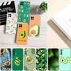 CJ13 Avocado Fruit Art Case for Motorola Moto G10 G20 G30 G31 G32 G34 G35 G41 G42 G50 G51 G52 G55 G60 G60S G62 G71 G72 G75