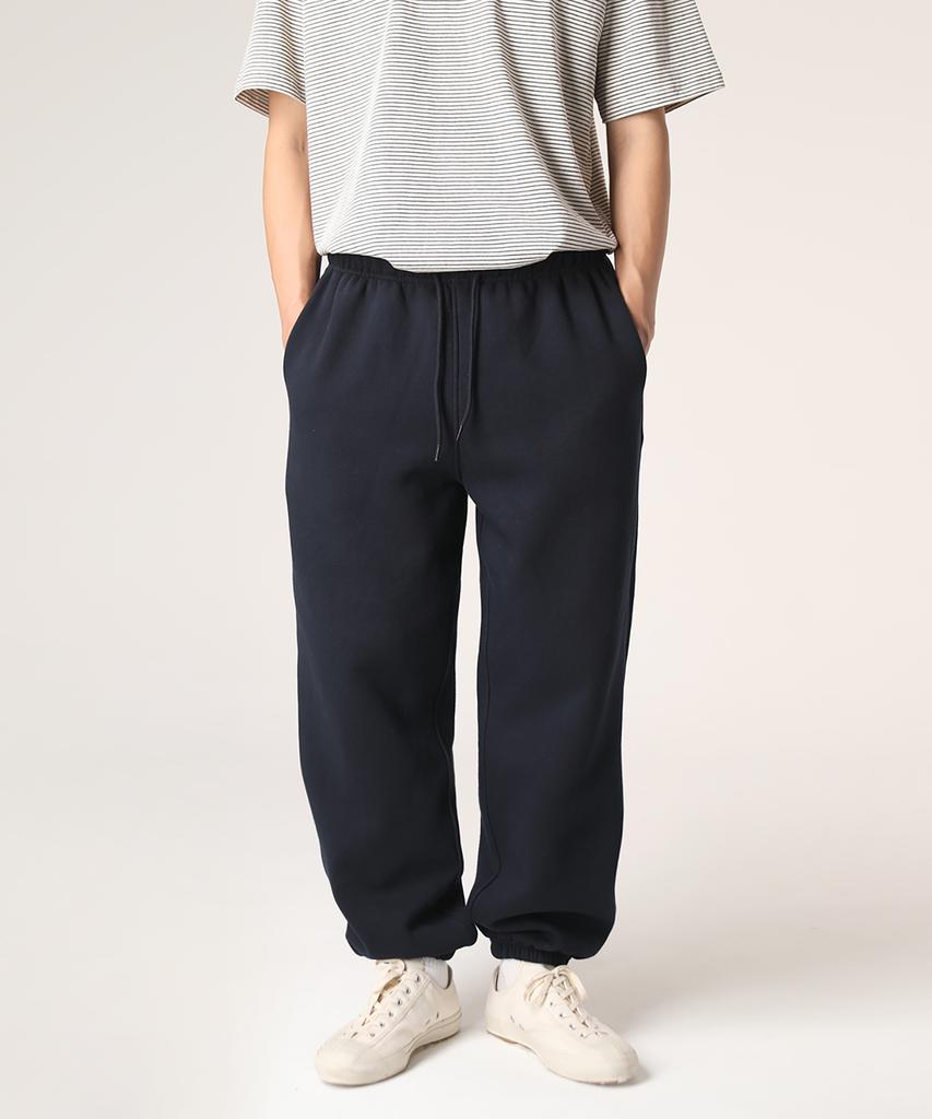 Lambeulla Entry Brushed Sweatshirt Jogger Pants [Navy]