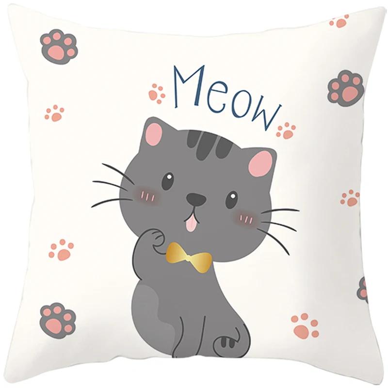 Ins Net Celebrity Cartoon Unicorn Pillow Sofa Pillow Cushion Cover Hot Household Items One Drop Delive