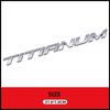 Fusion Mondeo Titanium Car Tailgate Trunk ABS Plastics Letter Badge Emblem Sticker For Fusion Mondeo Titanium