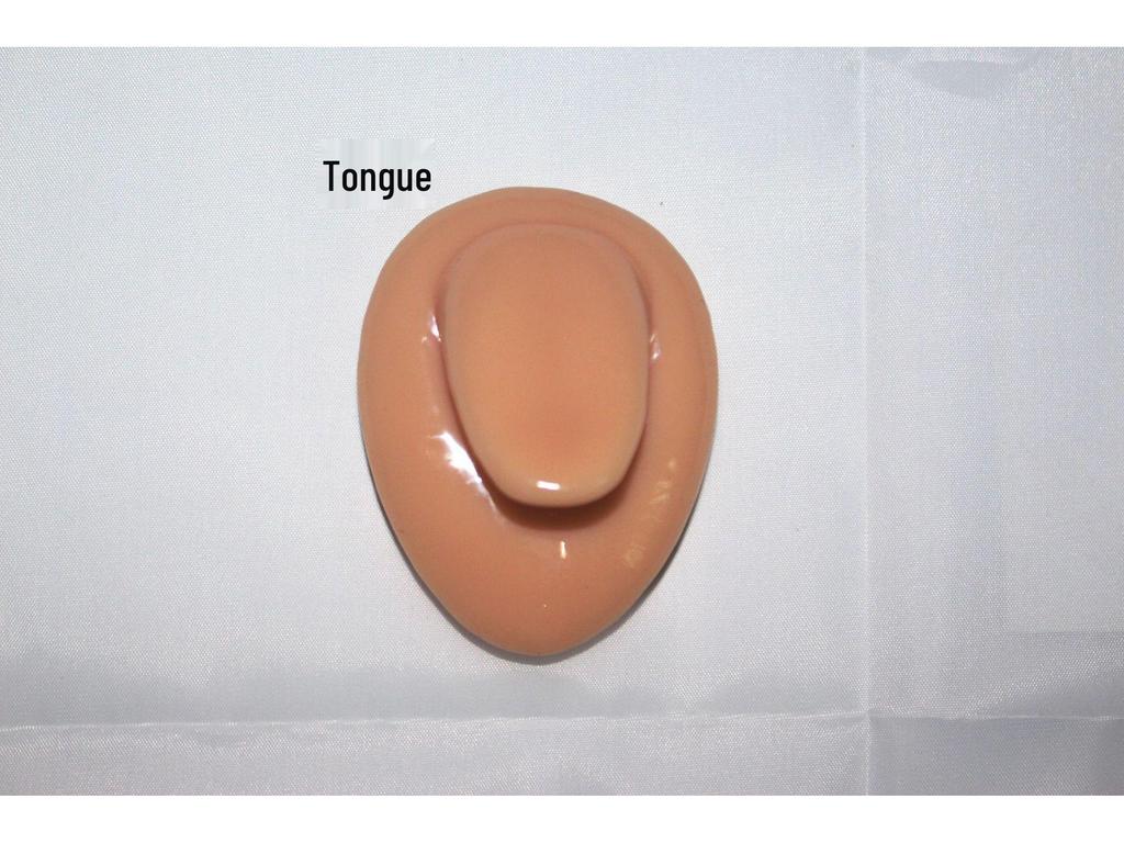 Silicone Ear, Nose, Tongue, Navel, Eye, and Mouth Model of Human Senses